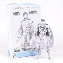 DC COMICS Супермен/Бэтмен Blueline Edition ПВХ фигурка Коллекционная модель игрушки
