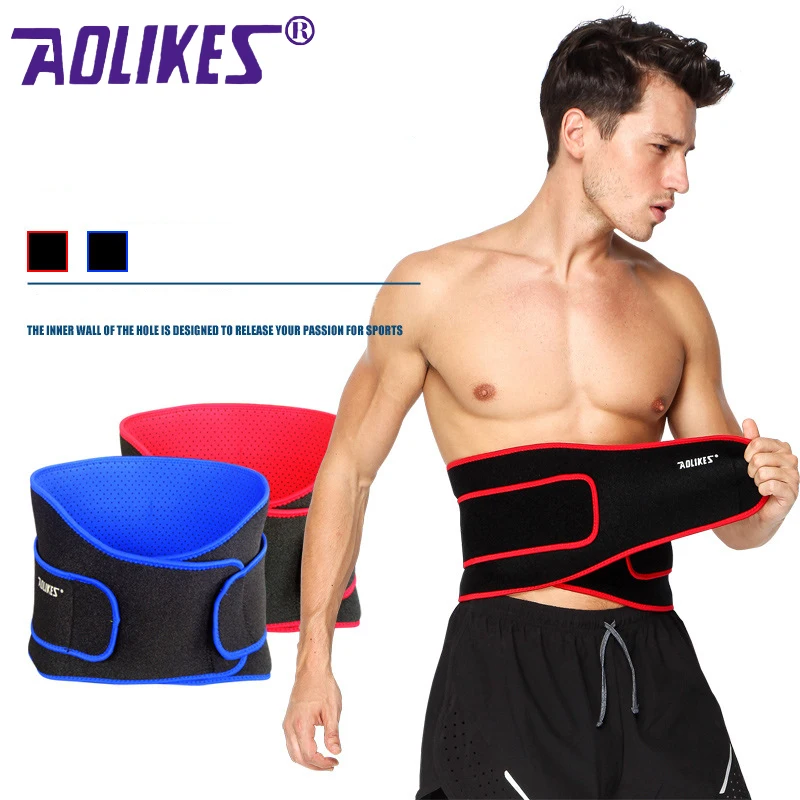 High Elastic Belt Ajustable Brace Fitness Gym Lumbar Back Waist Support Elastic Back Bracein