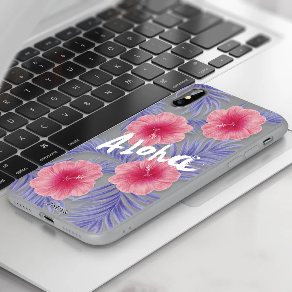 CASEIER летние чехлы для телефонов iPhone 7 8 Plus X XS чехол Max XR Funda 11 Pro 5S Мягкий ТПУ