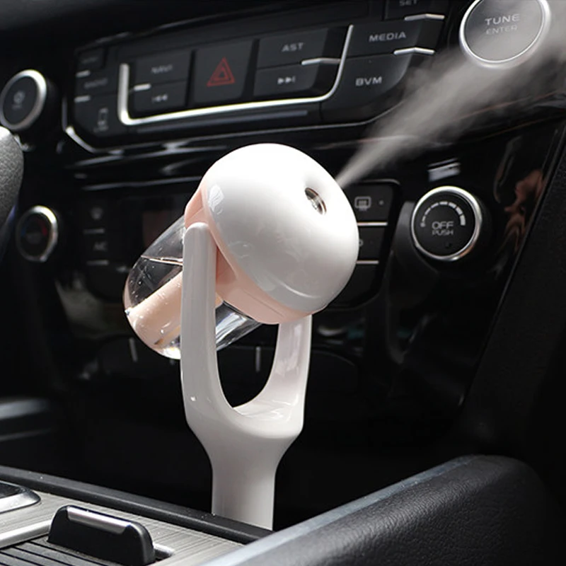 

2019 New Car charger Humidifier Aroma Diffuser Mini Air Purifier Auto Air Freshener Aromatherapy Essential Mist Maker Fogger