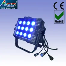 ; 12*15 Вт 5in1 rgbwa открытый прожектор IP65 светодиодный водонепроницаемый ip65 квадратный промывная настенная лампа огни 220 V 240 V