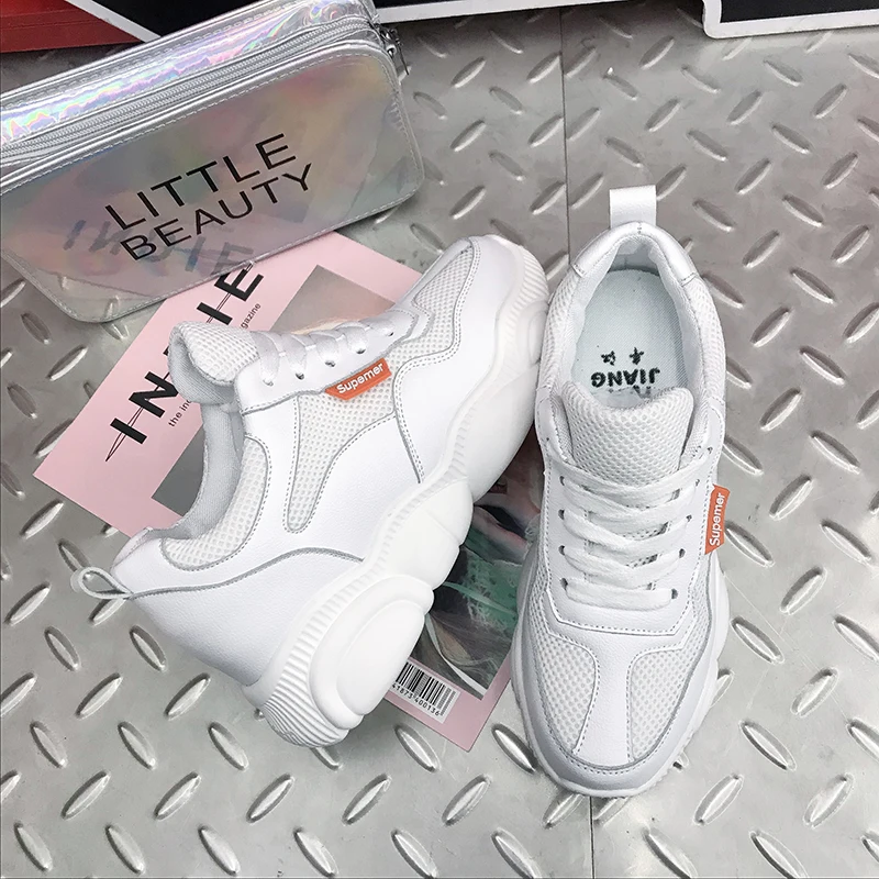 Size35 40 Новинка 2019 года женская спортивная обувь в винтажном стиле женские