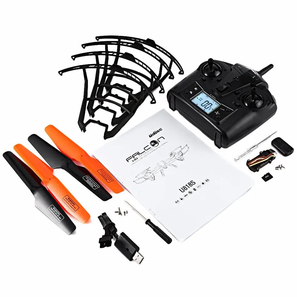 Новый UDI 818 s 2 4 г Quadcopter 6 Ось гироскопа 720 P CAM 4CH давний парение беспилотный