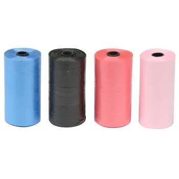 

2 Rolls/Pack(30pcs total) Pets Dogs Cats Disposable Poop Bags Trash Bags Mini Garbage Bags