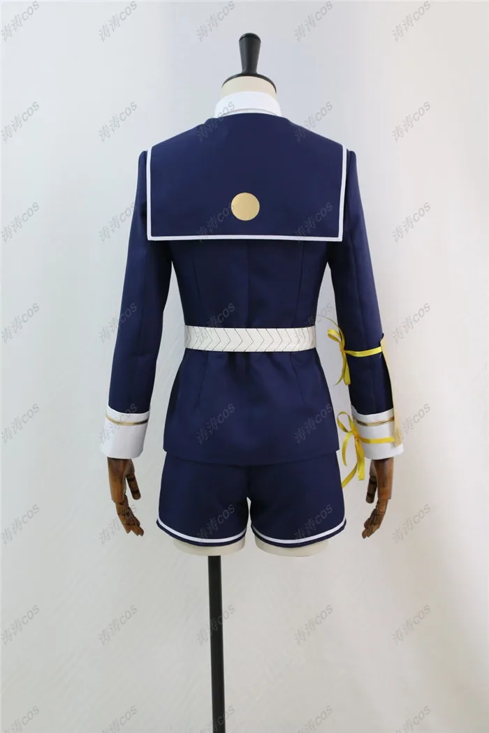 Лидер продаж Аниме Touken Ranbu онлайн Косплэй костюм для взрослых Для женщин Для мужчин Голубой цвет Военная Униформа форма COS Костюмы