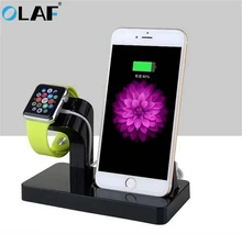

For Apple Watch Charger Docking Station Charging Desktop Cradle Holder Phone Stand for iPhone X 8 7 Plus 6S 6 5S SE Charger Dock