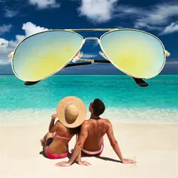 1 шт. Легкий стильный классический очки для мужчин для женщин Мода УФ-защита Светоотражающие спортивные очки солнцезащитные очки