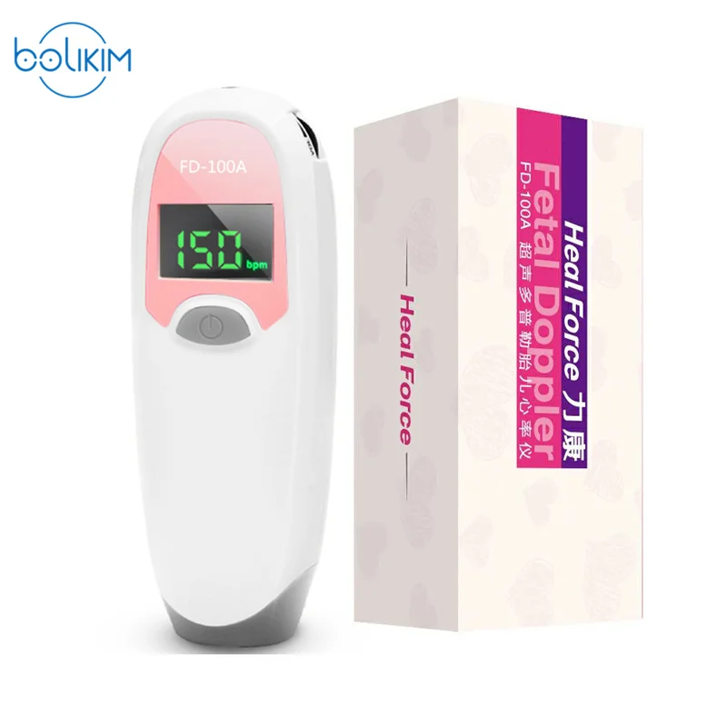 

BOLIKIM fetal heart meter Doppler without radiation maternal fetal monitor for fetal heart monitoring Fetal doppler SONOLINE