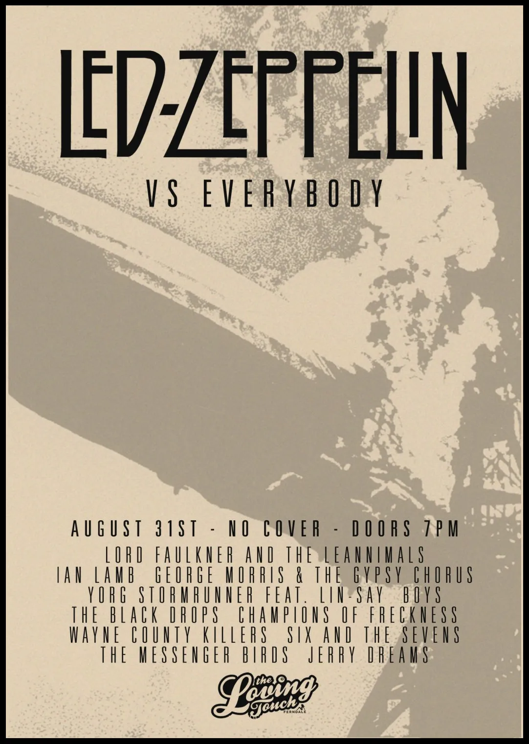 Led Zeppelin рок-музыка постеры для украшения дома Винтажный стиль Ретро Рок постеры настенные наклейки для дома Художественный бренд Декор для спальни A1 - Цвет: 8