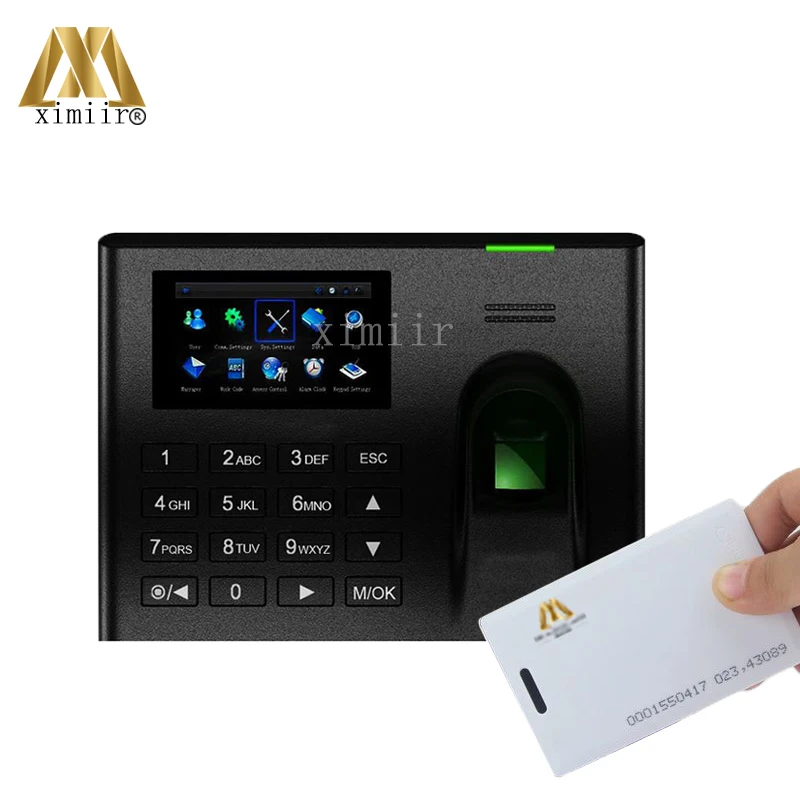

UA100 USB And Network data transfer fingerprint time attendance machine TCP/IP time clock optical sensor time recorder