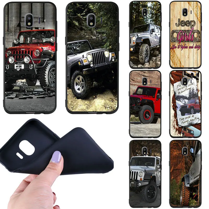 

Soft Slim Phone Case TPU Silicon for Samsung Galaxy C5 C7 Pro S3 S4 S5 S6 S7 S8 S9 S10 Edge Plus Lite Note 4 8 9 Jeeps Wrangler