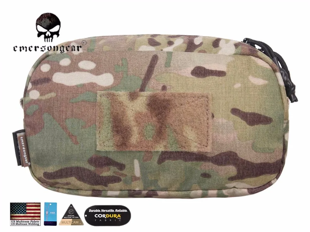 Emersongear Pouch Zip-ON Panel Tactical Vest Accessory package Multicam EM9334MC