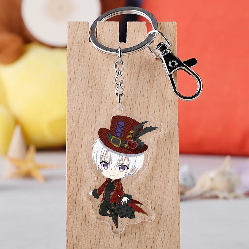 

Anime Idolish7 Cartoon Figure Car Key Chains Holder Best Friend Graduation Chirstmas Day Gift