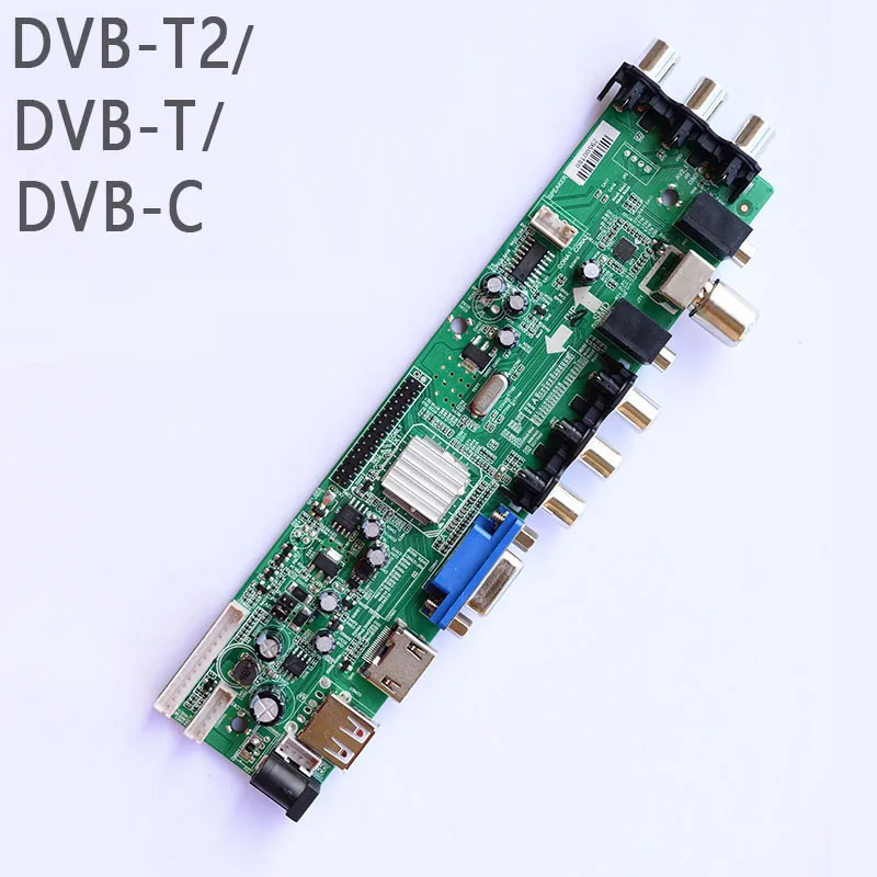 Z. VST.3463.A1 V56 V59 общая DS.D3663LUA.A8-1-A ЖК-плата с поддержкой DVB-T2 ТВ-плата+ IR+ LVDS+ управление рематом