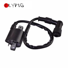 FLYPIG Black Ignition Coil Wired Cable PY PW 50 Bike Parts Spark For YAMAHA PW50 PY50 Peewee Professional Motorcycle Ignition FLYPIG Black Ignition Coil Wired Cable PY PW 50 Bike Parts Spark For YAMAHA PW50 PY50 Peewee Professional Motorcycle Ignition