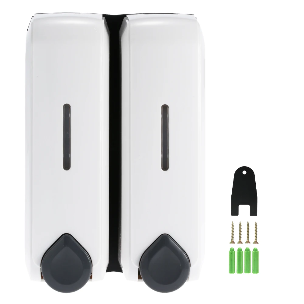 Online kopen wholesale dubbele zeep shampoo dispenser uit china ...
