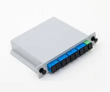 SC UPC PLC 1X8 Single mode splitter Fiber Optical Box 1×8 PLC Splitter box FTTH PLC Splitter 1×8 with SC/UPC connector