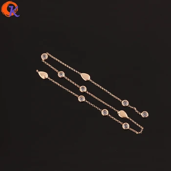 

Cordial Design 1M/Lot Jewelry Accessories/Necklace Chain/Earring Findings/Genuine Gold Plating/DIY Chain Making/Hand Made Chain