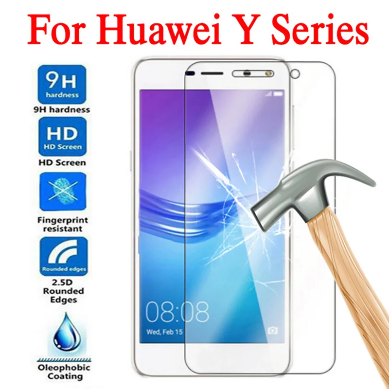 

protective glass on for huawei y6 prime 2018 y3 y5 y7 y9 2017 2018 pro 3y 5y 6y 7y 9y tempered glas huawey y 3 5 6 7 9 2016