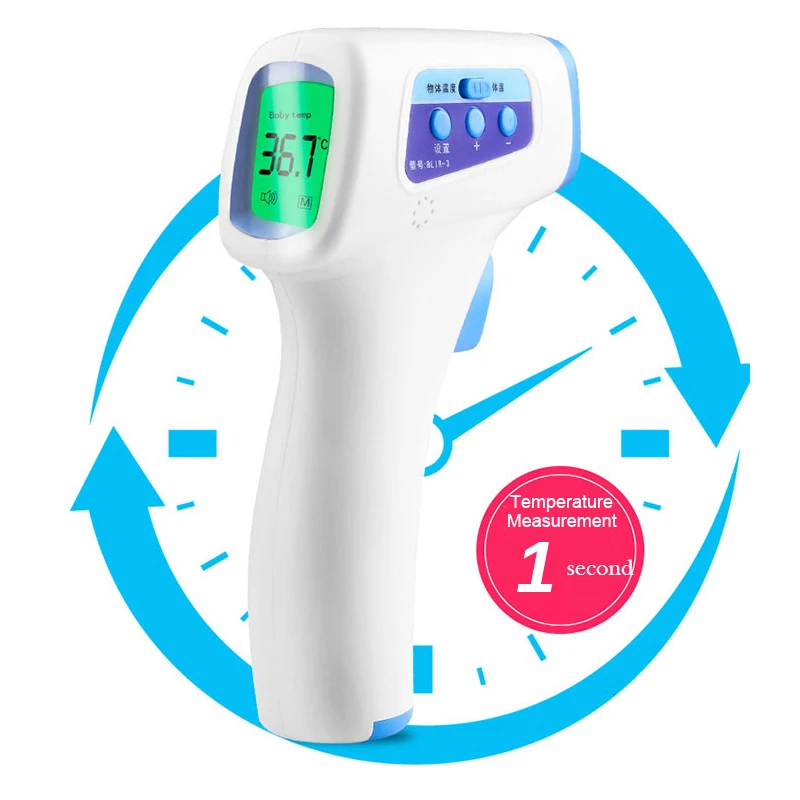 

Muti-fuction Baby Thermometer for Baby Adult Infrared Digital Thermometer Non-contact Electronic Temperature Measurement Device
