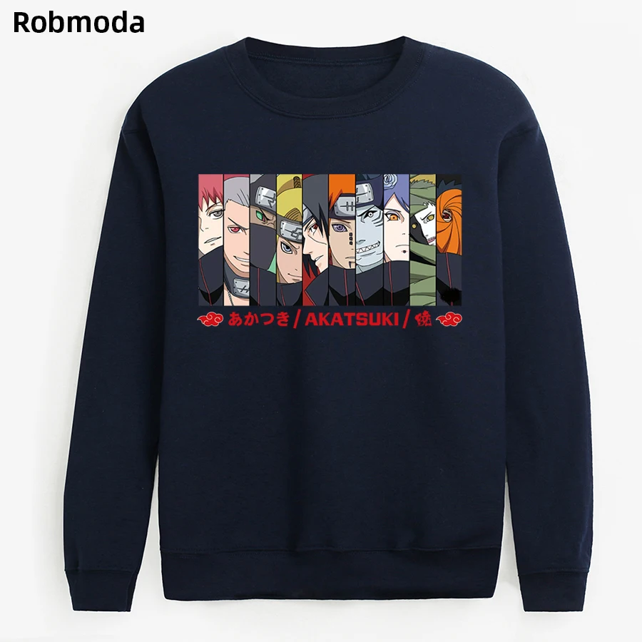 

2019 New Arrival Harajuku Anime Hoodies Naruto Uchiha Uzumaki Hatake Eyes Printing Pullover Sweatshirt Hip Hop Streetwear hoodie