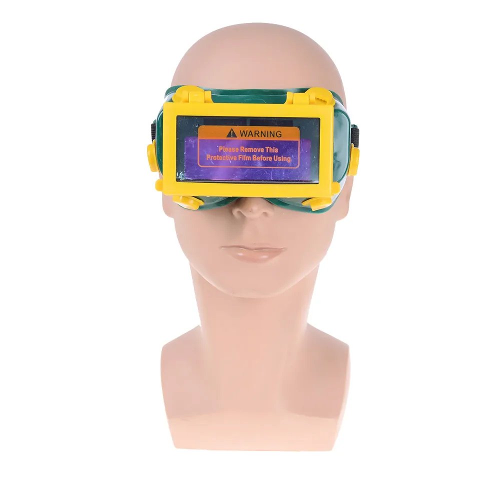 Solar Auto Dark Shading DIN9-DIN13 Welder Eyes Mask Helmet Eyes Goggle/welder Glasses