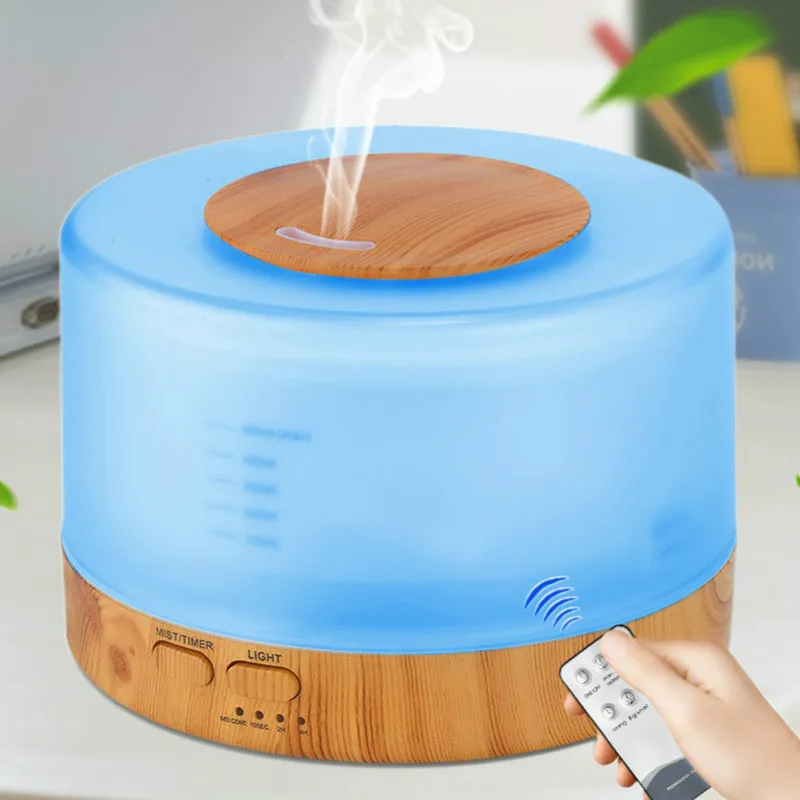 

Diffuserlove 500ml Humidifier Remote Control Essential Oil Diffuser Cool Mist Humidifier EU AU UK US Plug Air Humidifier