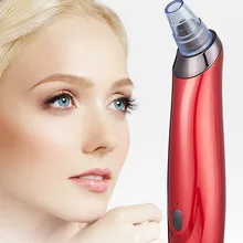 Электрический вакуумный отсос для угрей для лица с 5 зондами для удаления омертвевшей кожи профессиональные инструменты для ухода за лицом