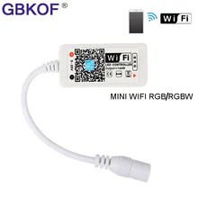 16 миллионов цветов Wifi RGB/RGBW светодиодный контроллер для смартфона управление музыкой и таймером режим magic home mini wifi led rgb контроллер