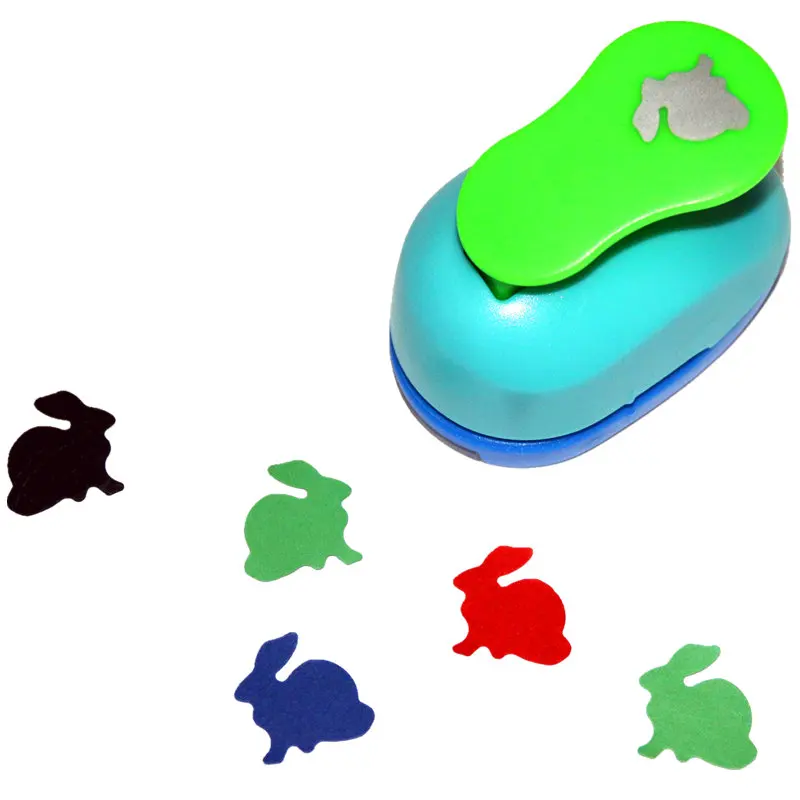

1 inch rabbit design eva foam punch paper punches scrapbooking cutter hole punch craft punching for DIY artwork
