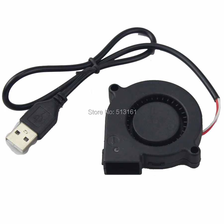 

10pcs/lot Gdstime Small 5015 50MM X 15MM DC 5V USB Computer Blower Cooling Cooler Fan