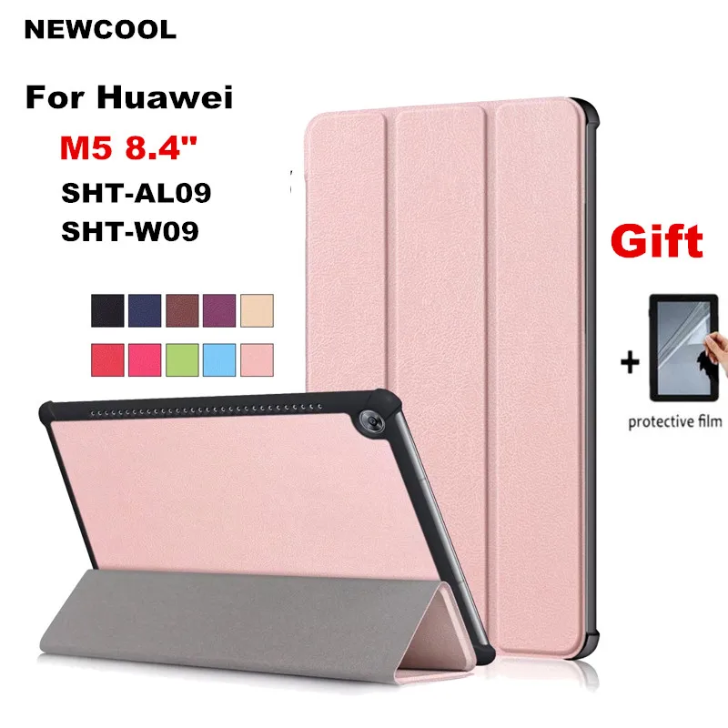 

Media pad M5 8.4 Magnet Flip Cover leather case for Huawei MediaPad M5 8.4'' SHT-AL09 SHT-W09 tablet case smart cover