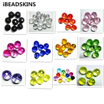 

(Choose size and color ) 10-20mm clear earth bead chunky Acrylic beads ,Chunky beads for necklace Jewelry!!