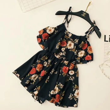 

2019 Summer Print V neck Chiffon Wide Leg Jumpsuits,Women Rompers Beach Jumpsuit