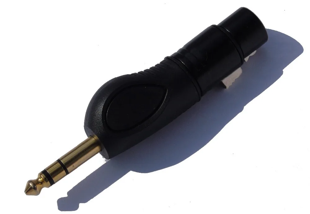 

High quality KL Series 3pin XLR Female to 1/4 6.35mm Stereo Male Plug Audio Cable Mic Adapter