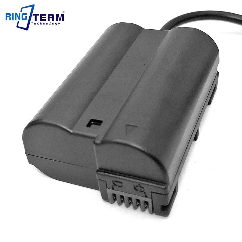 PATONA Chargeur double pour Nikon EN-EL15 D500 D750 D780 D800 Z5 Z6 Z6 II  Z7 avec fonction powerbank et rangement des cartes mémoire