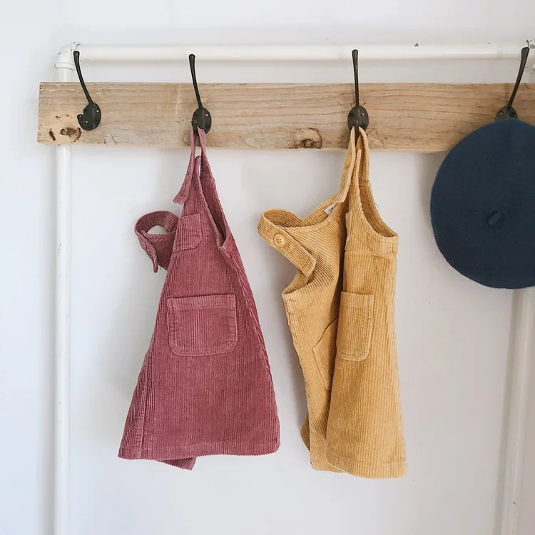 Autumn Baby Girl Clothes Girls Sleeveless Dress Kids Corduroy Princess Dresses with Pocket Fashion Girls Clothes Kids Clothing Autumn Baby Girl Clothes Girls Sleeveless Dress Kids Corduroy Princess Dresses with Pocket Fashion Girls Clothes Kids Clothing