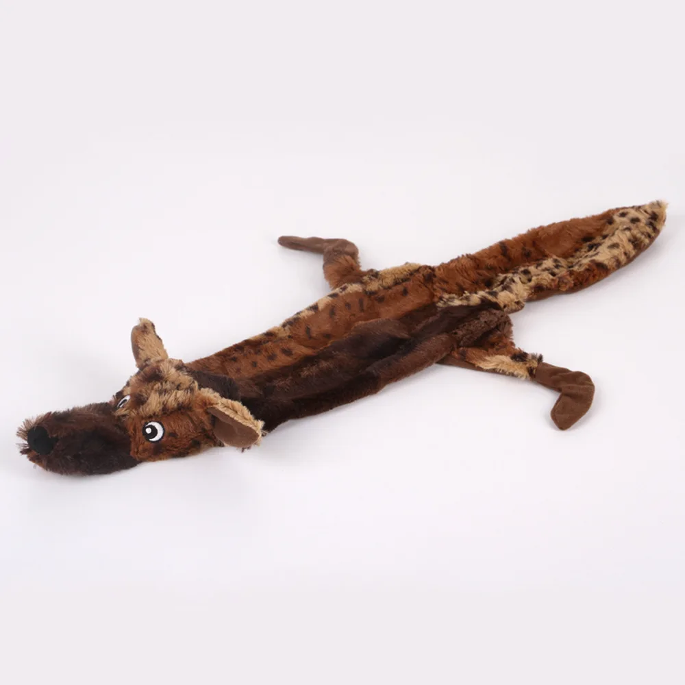 Pet Dog Toys Fleece Squeak Noise Pet Chew Toy For Dog Cat Bite Resistance Plush Sound Dogs Molars Toy Animal Cleaning Teeth (12)