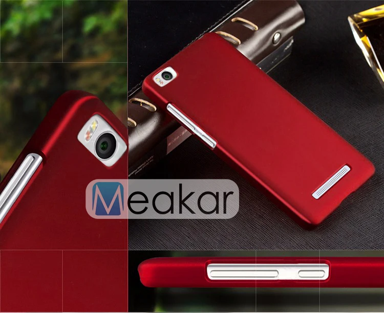 cases for xiaomi blue Nhựa Mờ Coque Bao 5.0For Xiaomi Mi4C Dành Cho Xiaomi Mi4C Mi4I Mi 4C 4I Lưng Điện Thoại Coque Cover xiaomi leather case chain