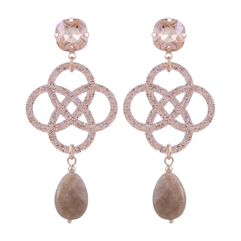 Drop earrings for woman fashion Jewelry Oorbellen (5)