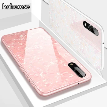

10pcs Glitter Tempered Glass TPU Case For Huawei P20 P10 Lite P10 P9 Plus Honor 10 V10 9 Lite 9i 7X Retro Soft Frame Marble Case