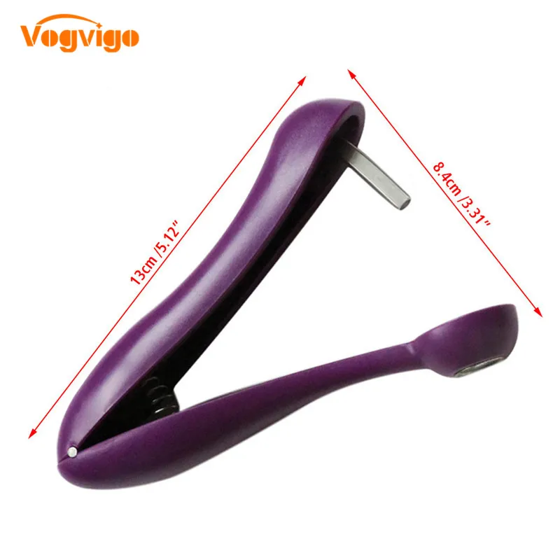 Cherry Pitter Cherries Clips Seed Remover Purple Plastic Cherry Kernels Kitchen Fuits& Vegetables Tools Cutter