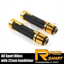 Аксессуары для мотоциклов противоскользящие ручки для suzuki rm AN BURGMAN модифицированный руль Универсальный 22 мм гоночный руль