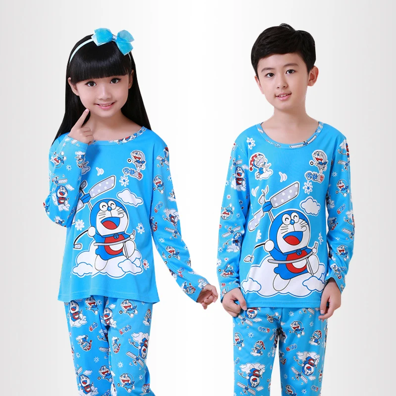 

Children's pajamas set Spring and autumn girls lovely long sleeved Pyjamas suit baby homewear kids sleepwear clothes for boy