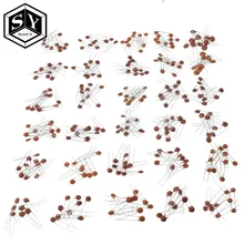 Здорово 2pf-100nf Керамика упаковка конденсаторов с алюминиевой крышкой, 50В 2PF-0.1UF 30 значение* 10cs/вида = 300 шт керамический конденсатор с алюминиевой крышкой смешанный набор