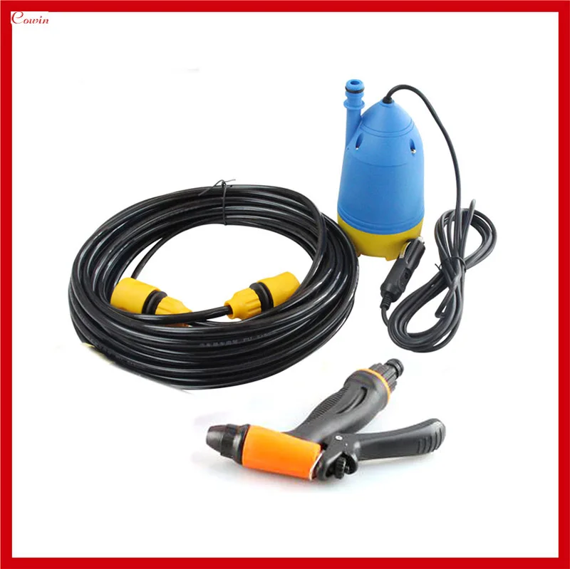 New Submersible High Pressure 0.65MPA Portable 12v Car Washer Water