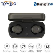 TY08 мини Bluetooth гарнитуры 5,0 беспроводные наушники спортивная водонепроницаемая bluetooth-гарнитура с шумоподавлением Микрофон для Xiaomi huawei LG