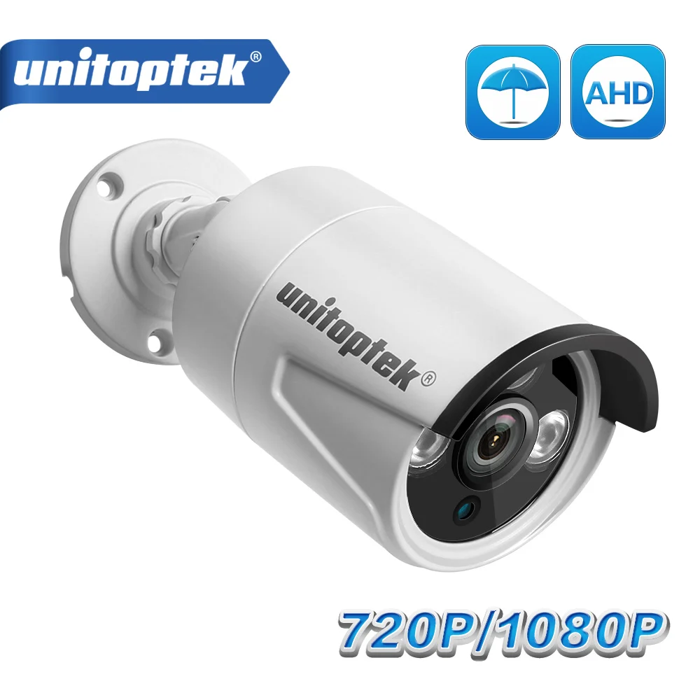 

HD 1.0MP 2MP CCTV AHD Camera Outdoor IP66 Waterproof 3Pcs Array IR LED Bullet Camera Camera 720P 1080P CCTV Surveillance Camera