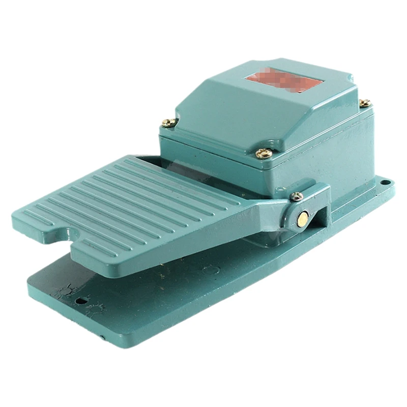

Metal Momentary Contact Antislip Pedal Industrial Foot Footswitch AC 250V 15A
