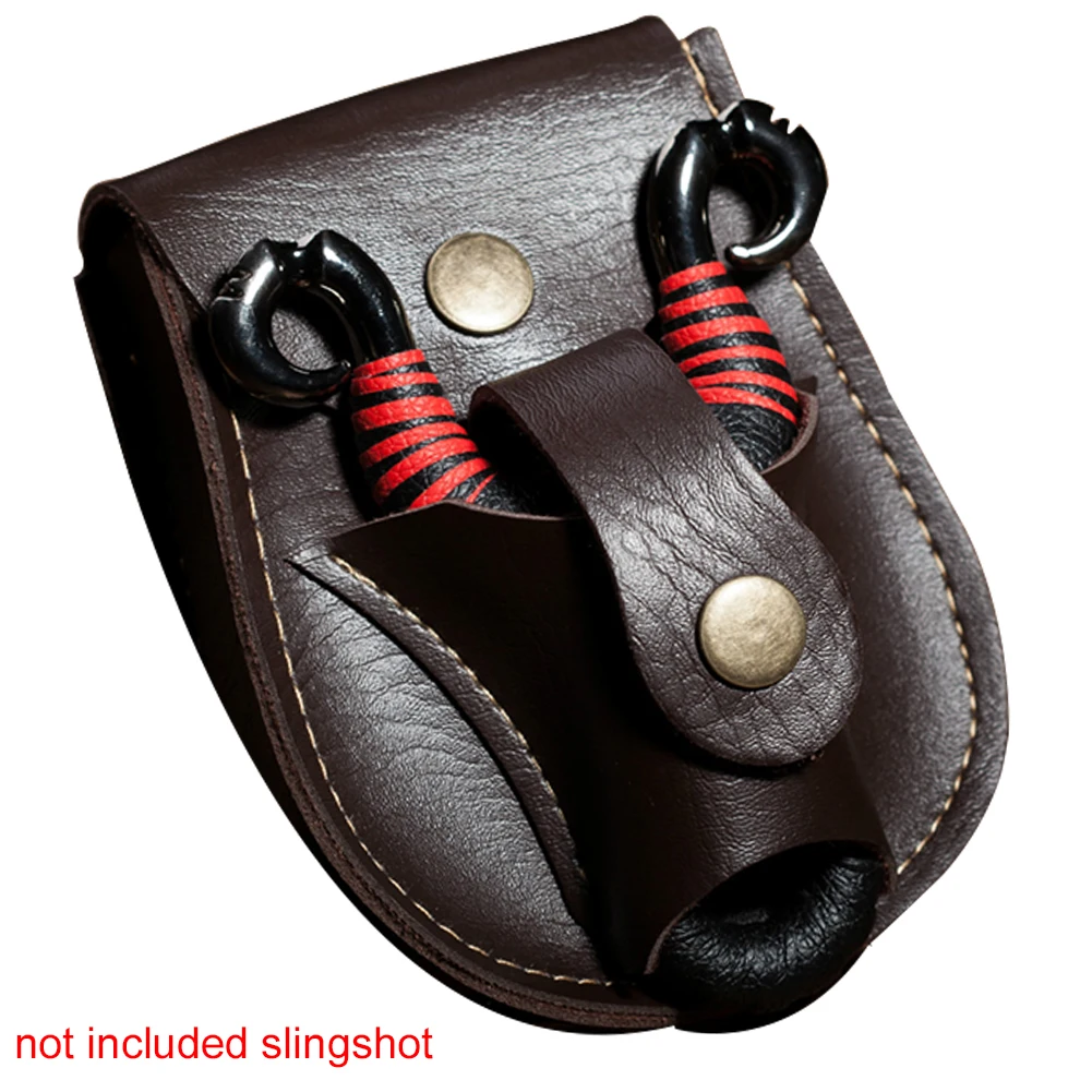 

Pocket Case Accessories Steel Ball Hunting Bow Men Waist Pouch Slingshot Outdoor